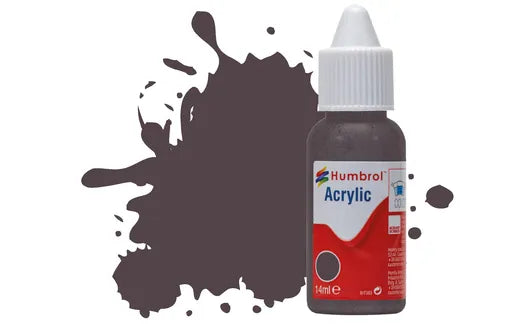 HUMBROL Acrylic Dropper Bottle Model Paint 14ml ALL COLOURS Matt Gloss Satin Airfix