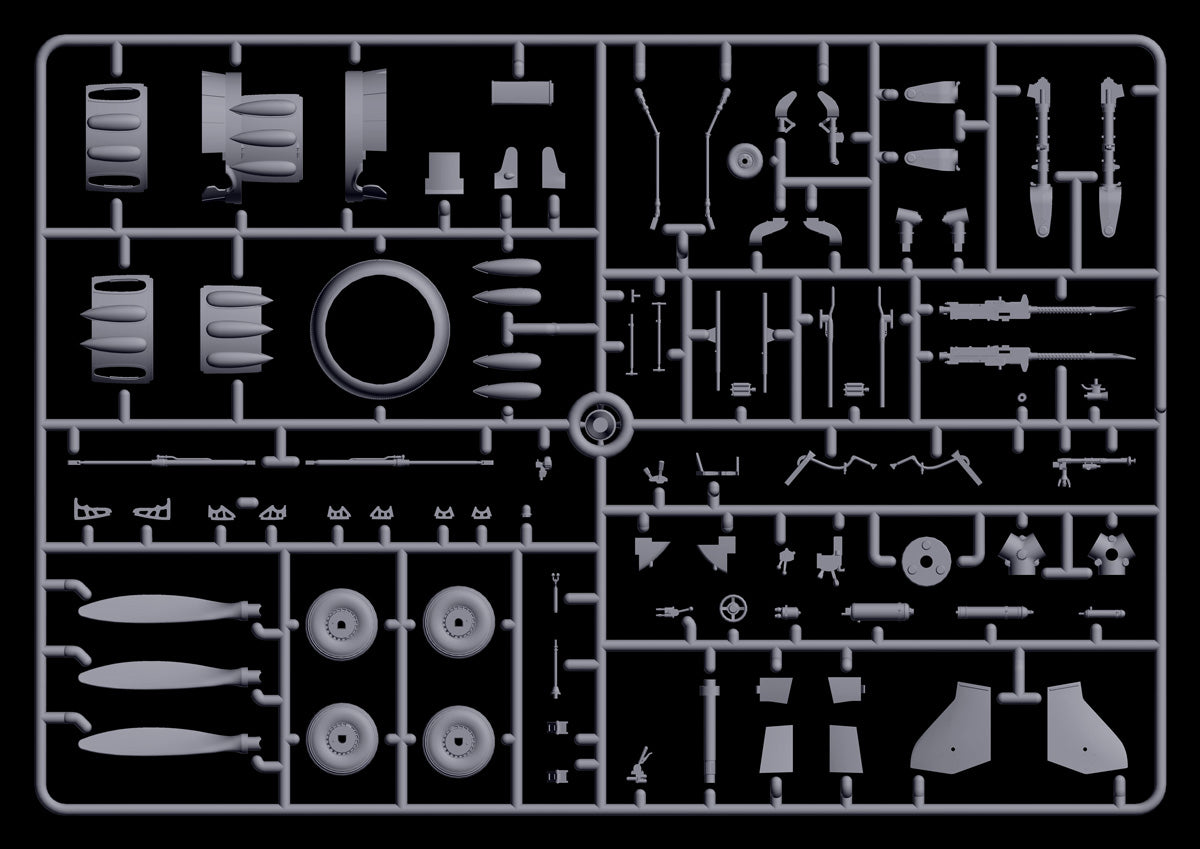 Italeri 1/32 Macchi MC.200 Saetta Aircraft model Kit 2516