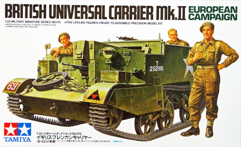 Tamiya 1/35 British Universal Carrier Mk.II Model Kit 35175