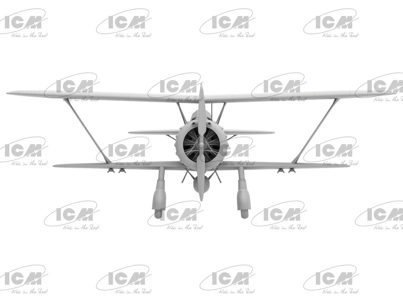 ICM 1/32 Hs 123A-1 Legion Condor Attack Aircraft Scale Model Kit ICM32016