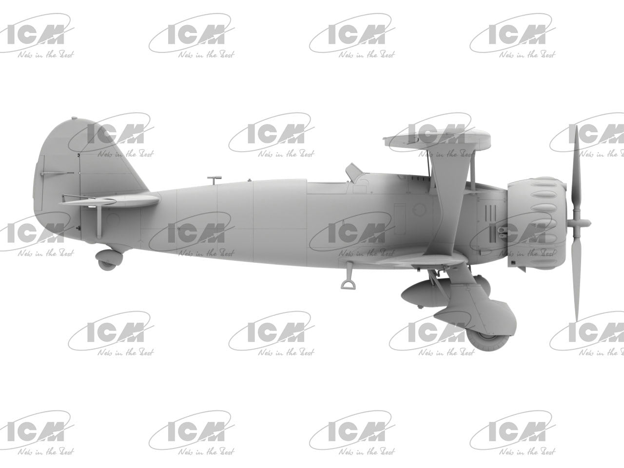 ICM 1/32 Hs 123A-1 Legion Condor Attack Aircraft Scale Model Kit ICM32016