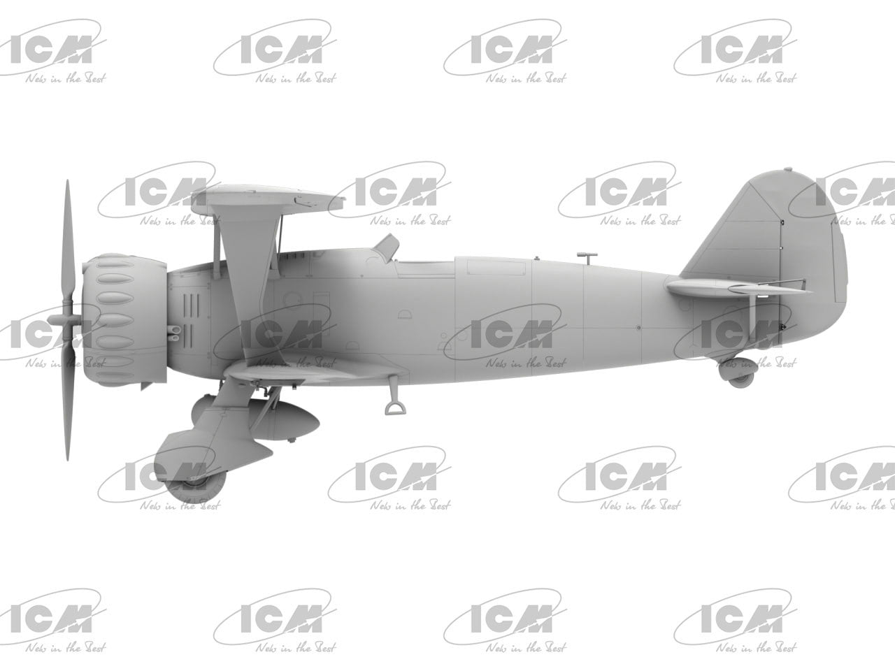 ICM 1/32 Hs 123A-1 Legion Condor Attack Aircraft Scale Model Kit ICM32016
