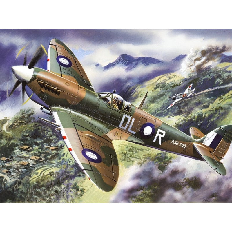 ICM 1/48 Spitfire Mk.VIII WWII British Fighter Plane Scale Model Kit