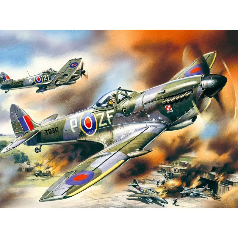 ICM 1/48 Spitfire Mk.XVI WWII British Fighter Scale Model Kit
