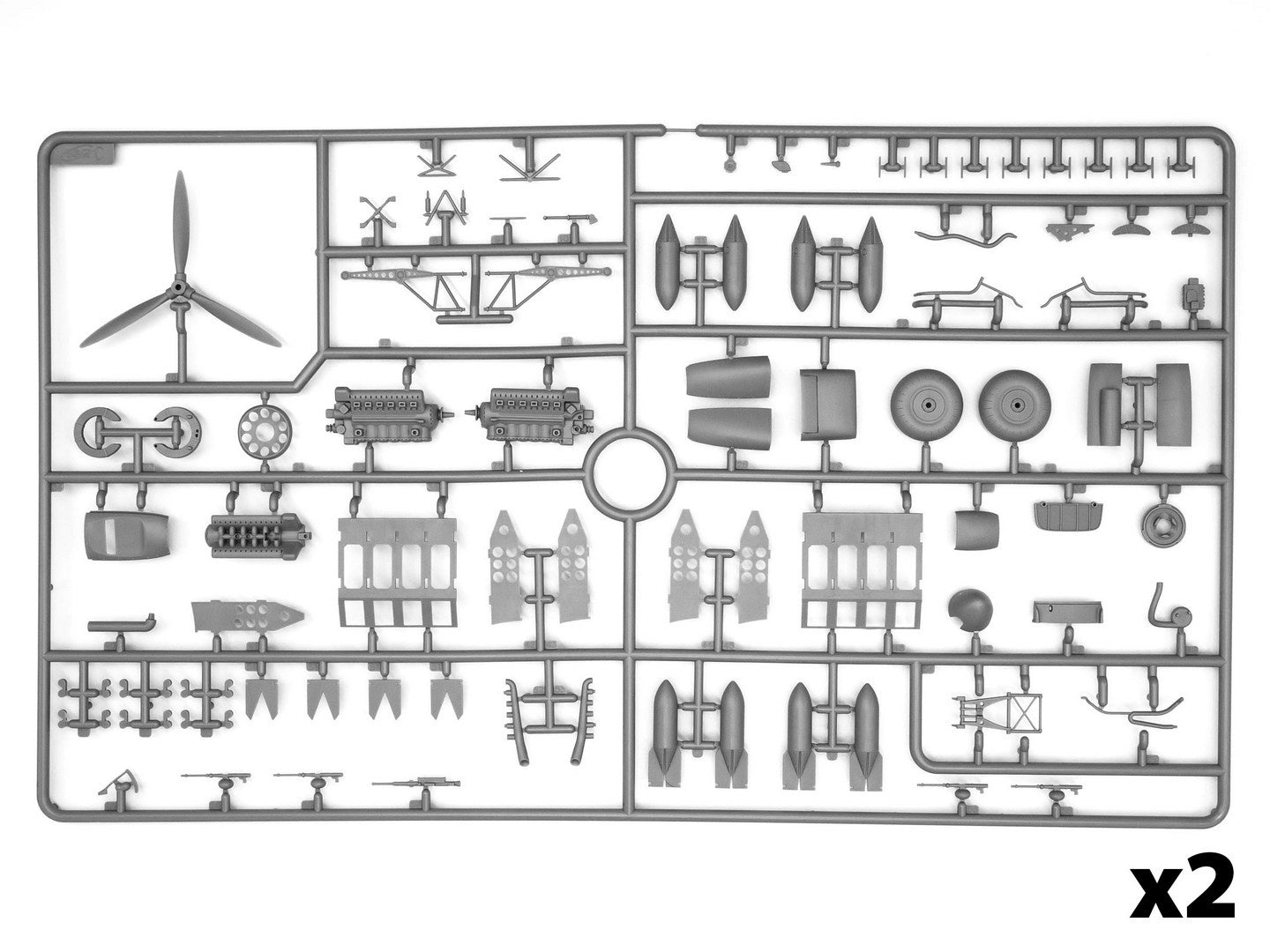 ICM 1/48 He 111H-6 WWII German Bomber Scale Model Kit 48262