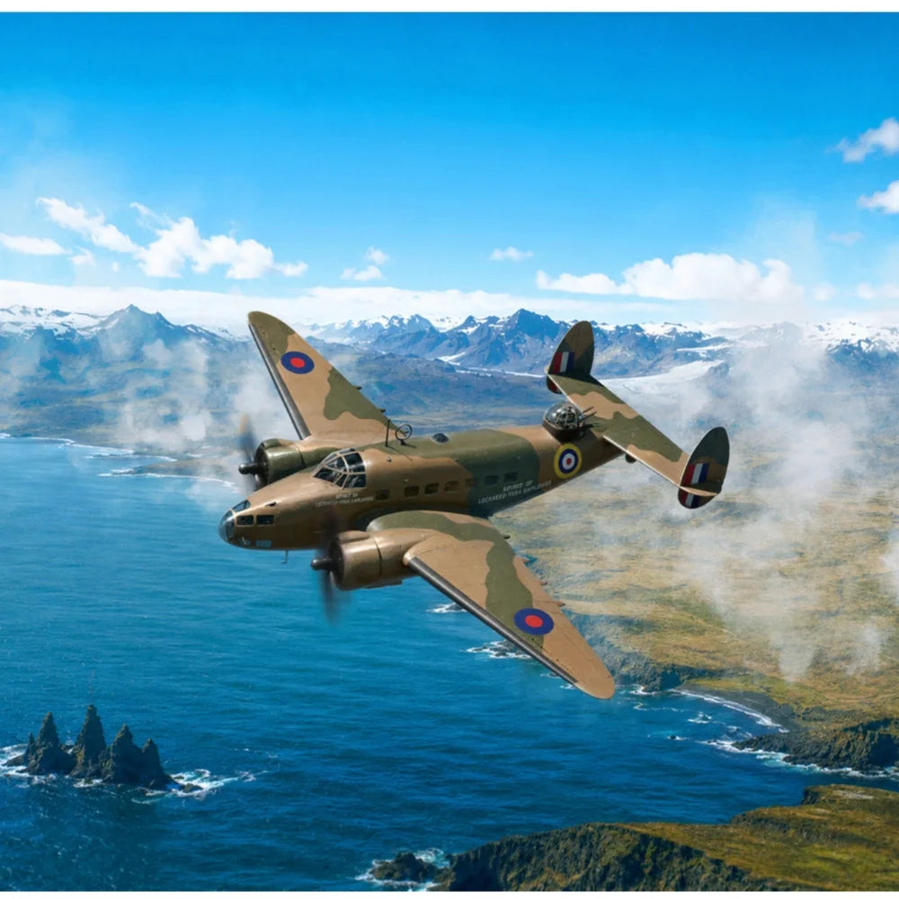 ICM 1/48 Lockheed Hudson Mk III British Reconnaissance Bomber Scale Model Kit