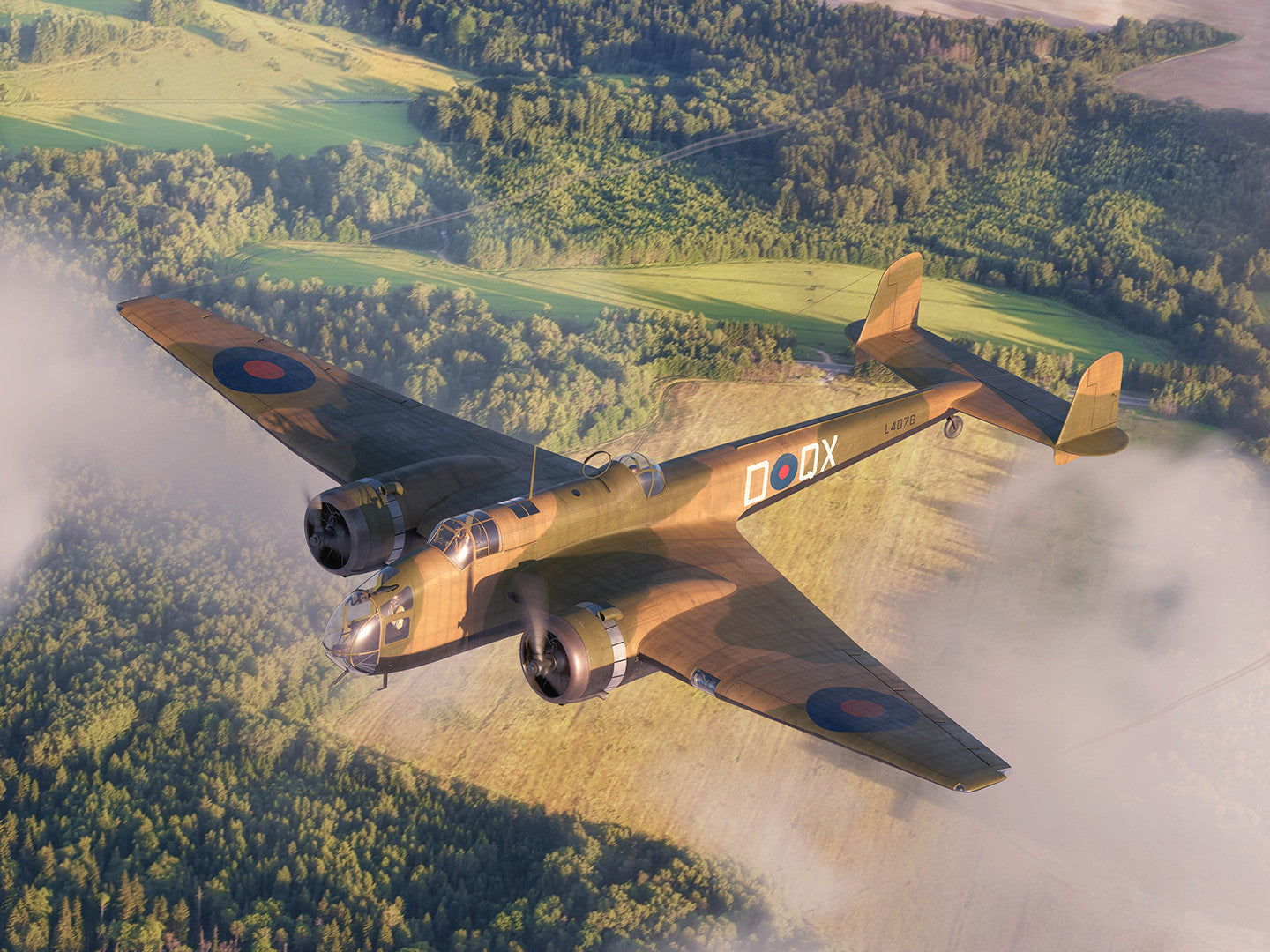 ICM 1/48 HP.52 Hampden B.Mk.I WWII British Bomber ICM