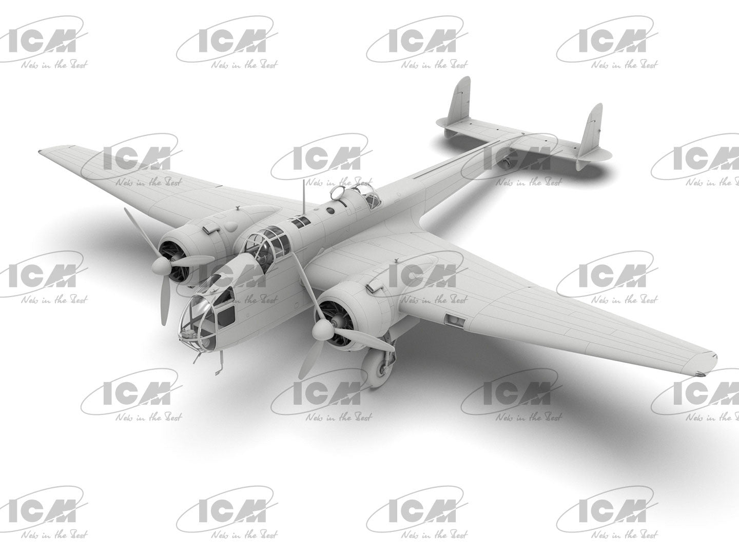 ICM 1/48 HP.52 Hampden B.Mk.I WWII British Bomber ICM