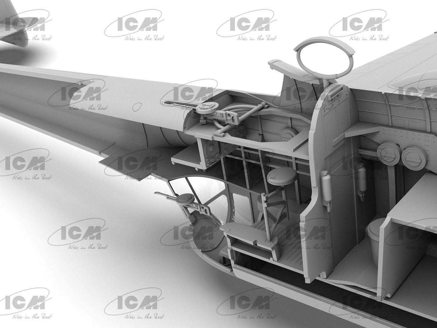 ICM 1/48 HP.52 Hampden B.Mk.I WWII British Bomber ICM