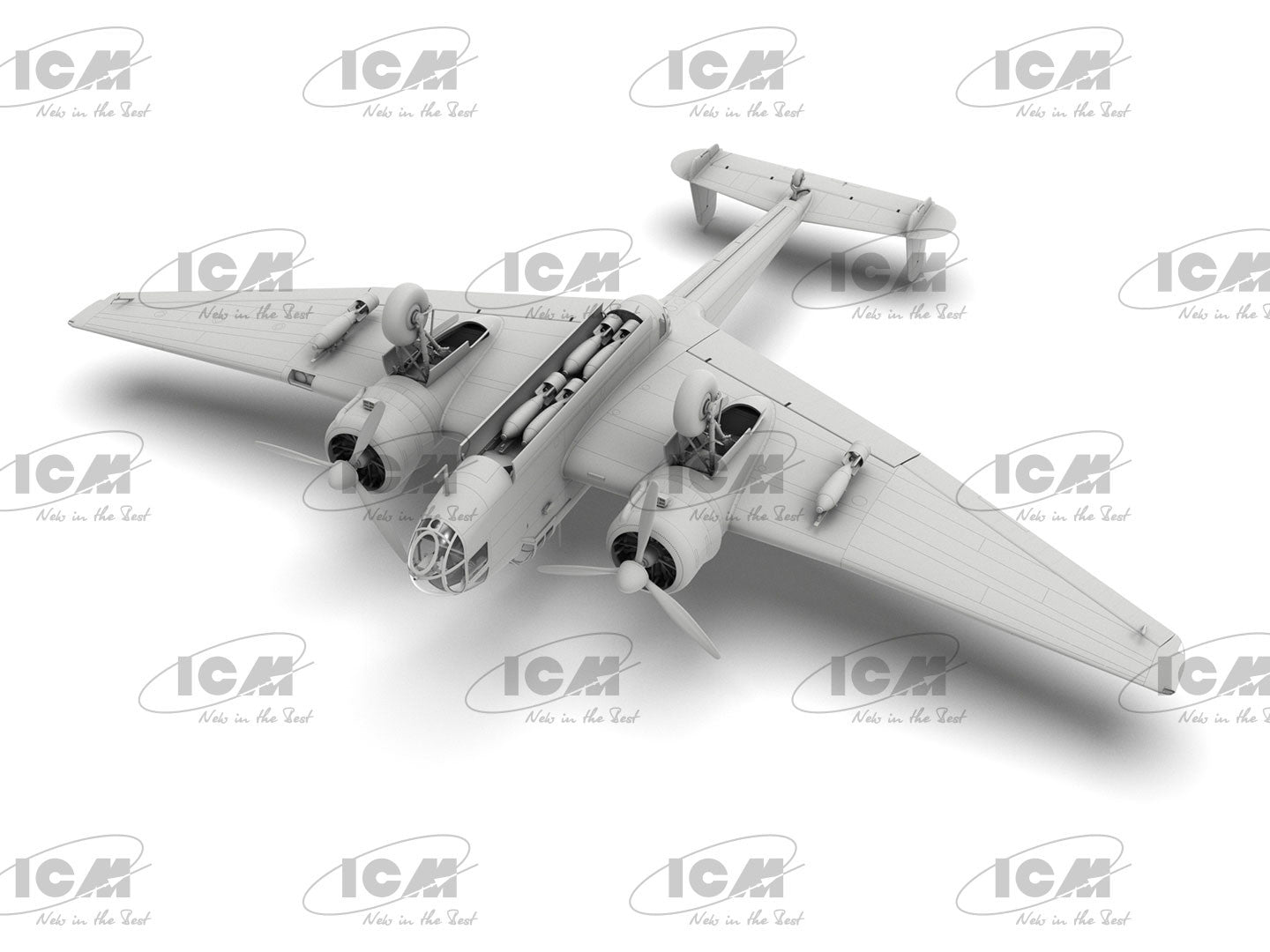 ICM 1/48 HP.52 Hampden B.Mk.I WWII British Bomber ICM
