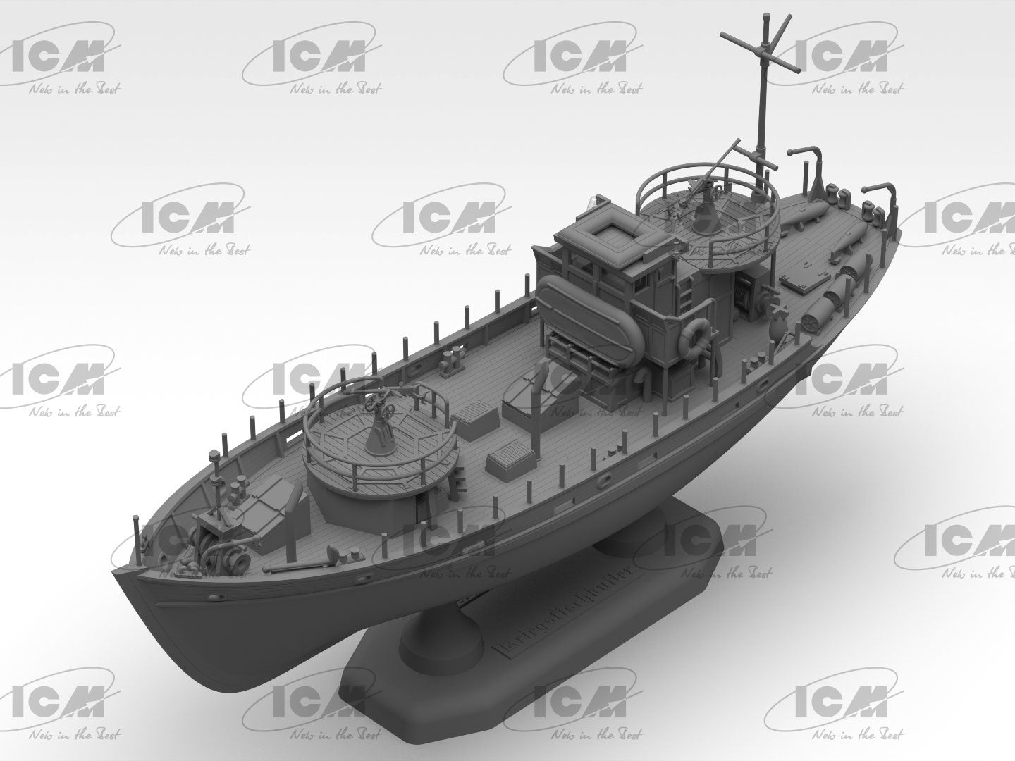 ICM 1/72 KFK Kriegsfischkutter WWII German Multi-Purpose Boat ICMS012