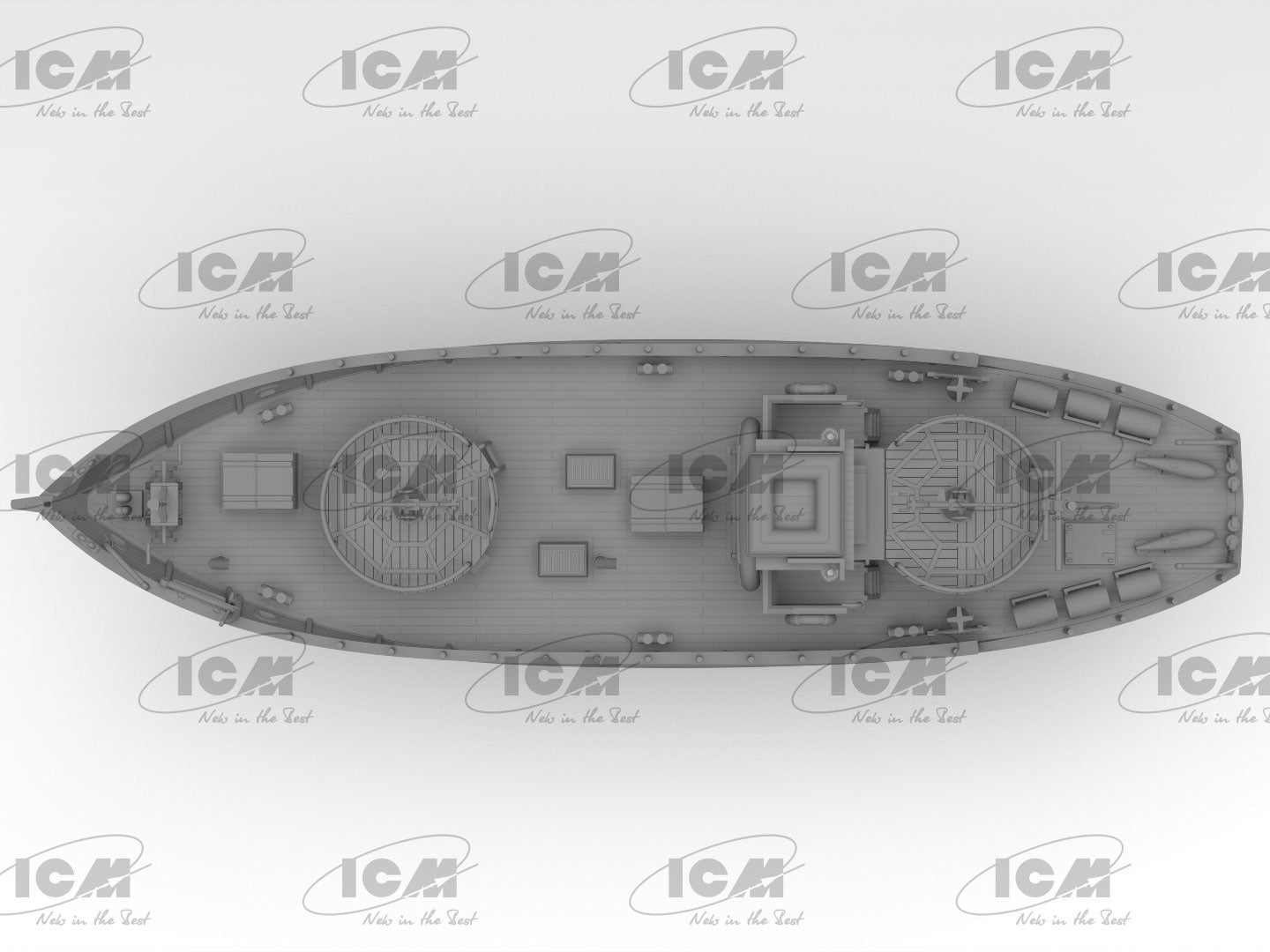ICM 1/72 KFK Kriegsfischkutter WWII German Multi-Purpose Boat ICMS012