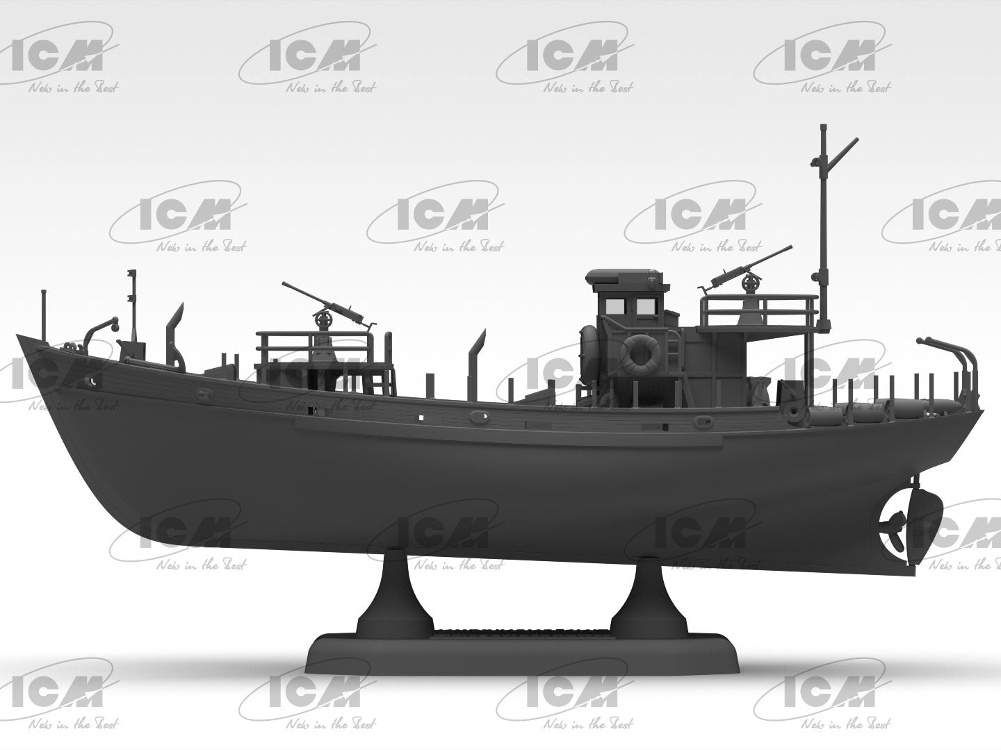 ICM 1/72 KFK Kriegsfischkutter WWII German Multi-Purpose Boat ICMS012