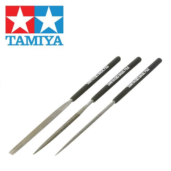 Tamiya Basic File Set Smooth Double Cut tools 74104
