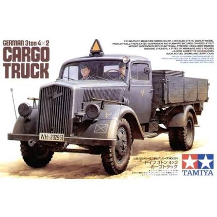 Tamiya 1/35 German 3Ton 4x2 Cargo Truck Scale Model Kit 35291