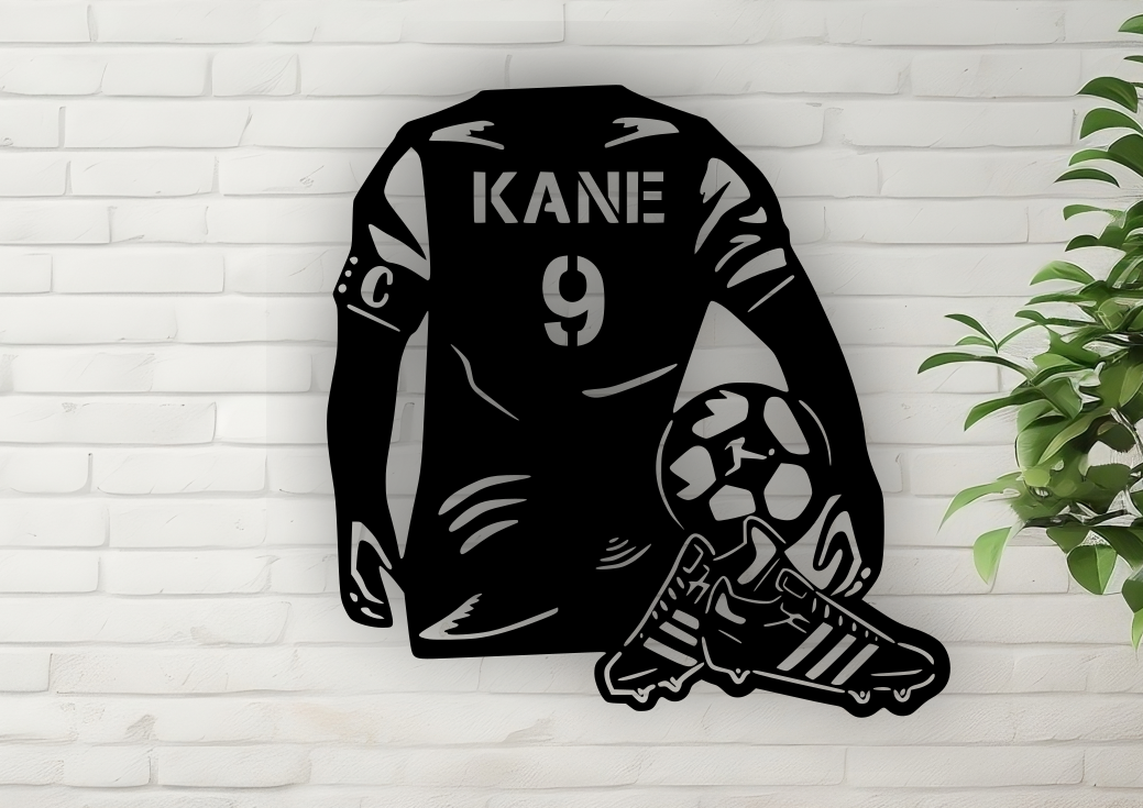 Personalised Football Wall Plaque