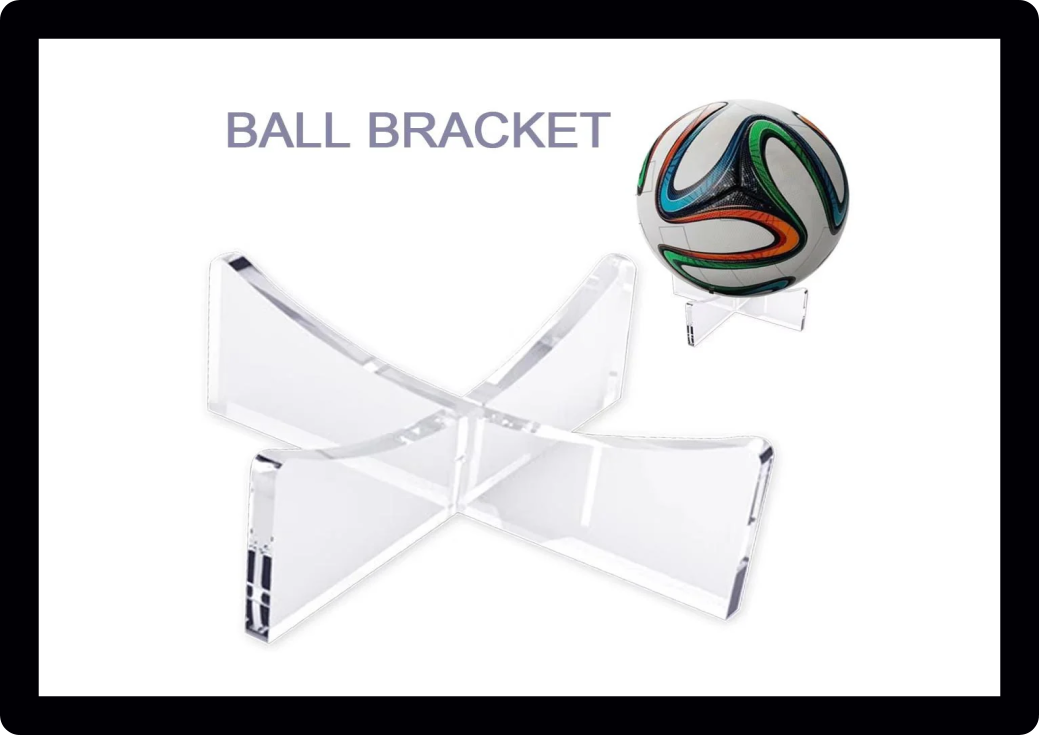 Football  Rugby Basketball Display Stand Various Sizes Colours