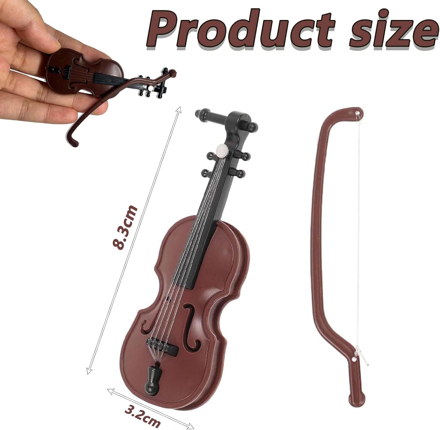 1:12 Dollhouse Miniature's Cello Violin