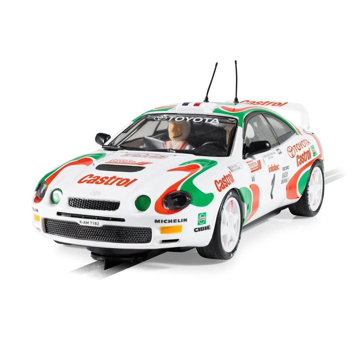 Scalextric Rally Championship - Retro Race Set 1/32 Subaru impreza Toyota Celica