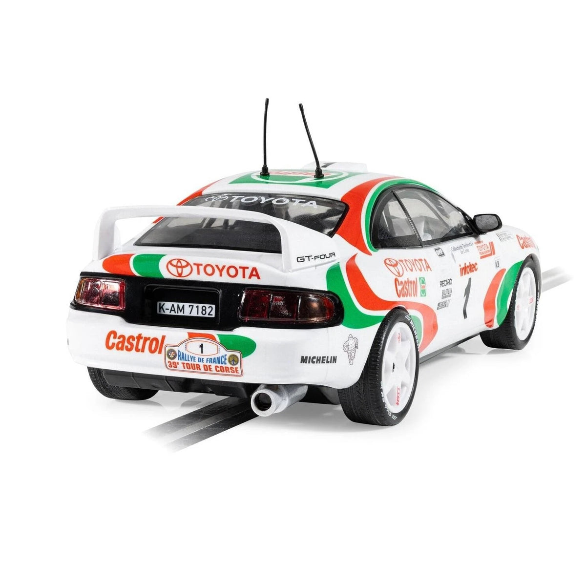 Scalextric Rally Championship - Retro Race Set 1/32 Subaru impreza Toyota Celica