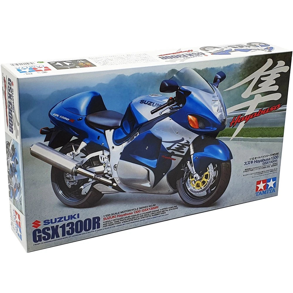 Tamiya 1/12 Suzuki Hayabusa 1300 GSX1300R Motorbike Scale model kit 14090