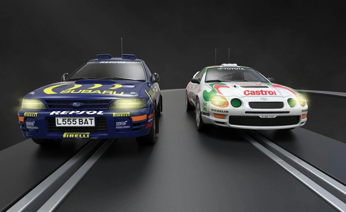 Scalextric Rally Championship - Retro Race Set 1/32 Subaru impreza Toyota Celica