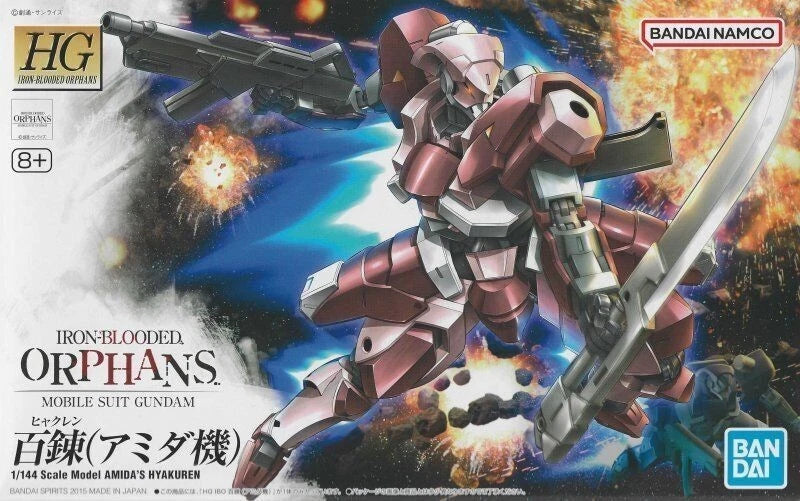 Bandai Gundam Gunpla HG 1/144 Amida's Hyakuren Model kit MK63796