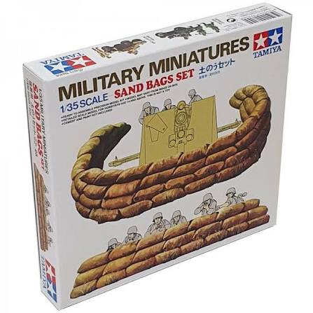 Tamiya 1/35 Sand Bags Set Military Diorama Set 35025