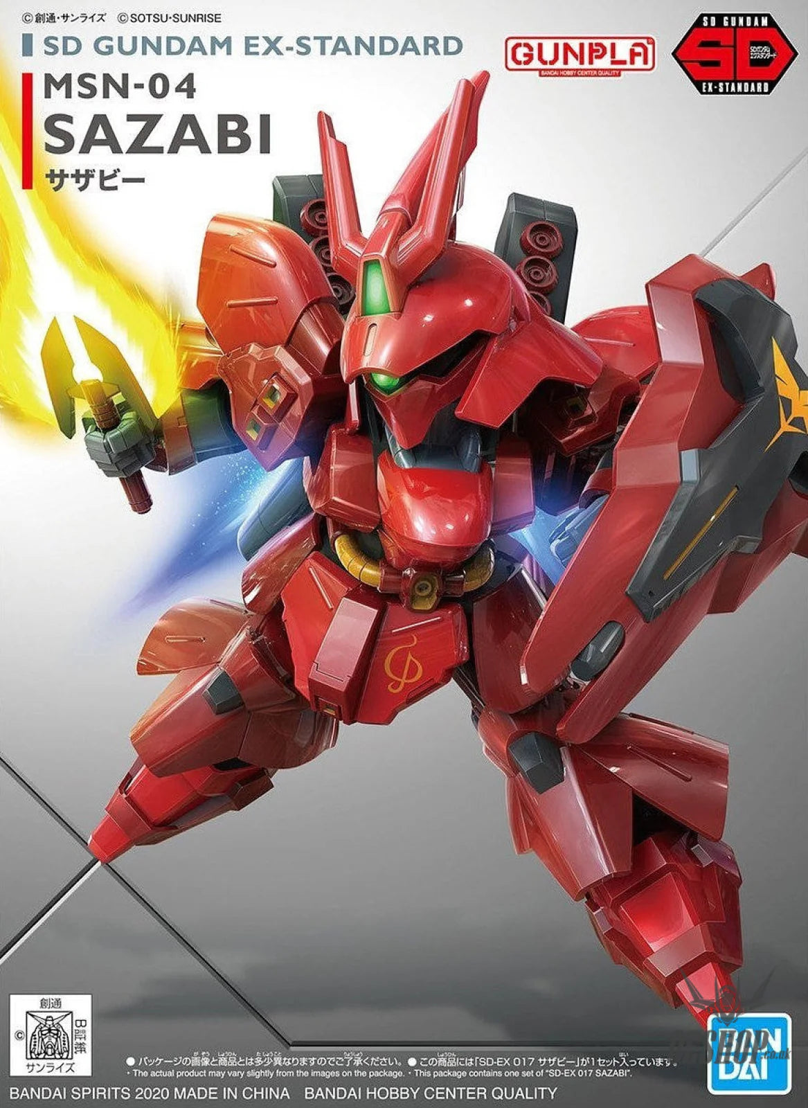 Bandai Spirits SD Gundam Ex-Standard Sazabi Model Kit 60929