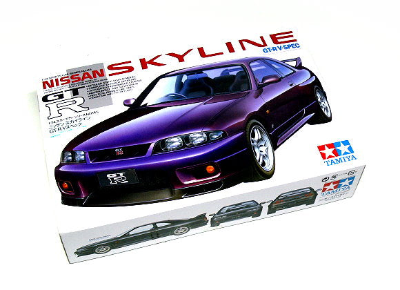 Tamiya 1/24 Nissan Skyline GT-R V Spec Car Model Kit 24145