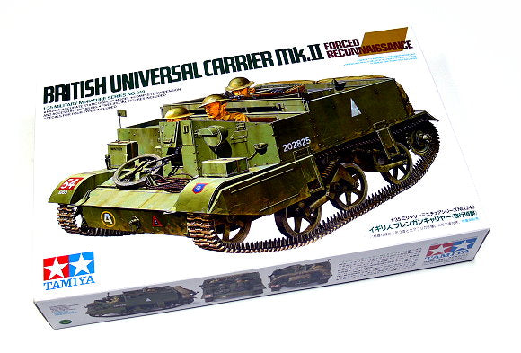 Tamiya 1/35 British Universal Carrier Mk.II Reconnaissance Model Kit 35249