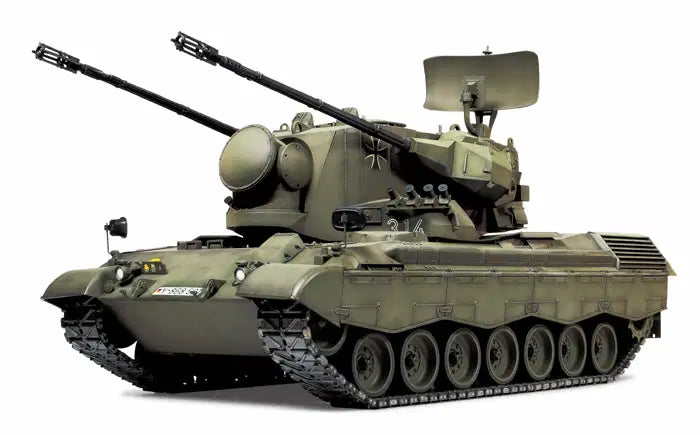 Tamiya 1/35 WEST GERMAN FLKPNZR GEPARD KIT Military Model Kit